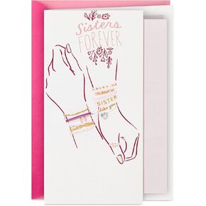 Hallmark Birthday Card for Sister (Sisters Forever)