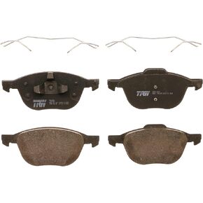 TRW Pro TRH1563 Disc Brake Pad Set For Ford Focus 2012-2018, Front, And Other Applications
