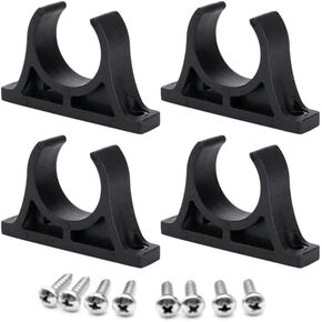 Nylon Kayak Paddle Holder with Screws for Kayaks Canoes Paddle Holder Accessories (4 Pieces)