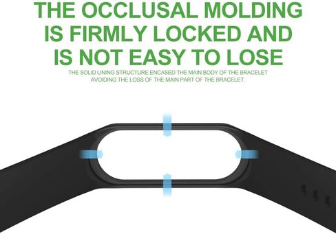 AWINNER Bands Compatible With Xiaomi Mi Band 4 Smartwatch Wristbands Replacement Band Accessaries Straps Bracelets for Mi4 in Saudi Arabia