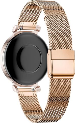 متوافق مع سوار ساعة Garmin Lily 2، حزام بديل نسائي شبكي معدني 14 ملم متوافق مع أحزمة Garmin Lily2 in Kuwait