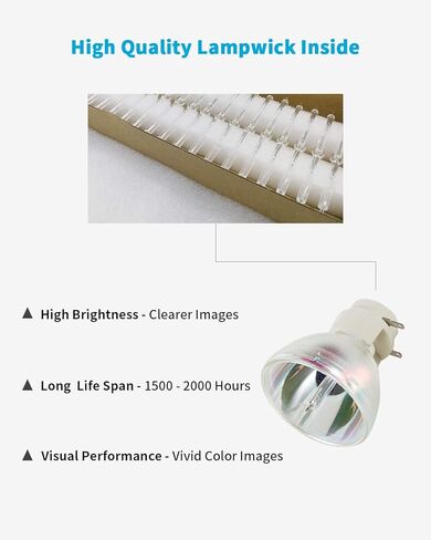 ل ELPLP96 / V13H010L96 مصباح ضوئي لإبسون VS250 VS350 VS355 / EX3260 EX5260 / السينما المنزلية 2150 1060 660 2100 760 760HD استبدال (اقتصادي) in Kuwait