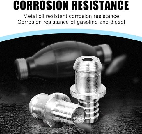 Fuel Line Assembly, Nylon Braided 5/16" Boat Fuel Line, Outboard Fuel Line, Combination Kit with Connector and Primer Bulb for Motor Vehicle Marine Boat, Motor Rvs in Kuwait