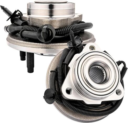 515050 (Pair) Front Wheel Hub Bearing Assembly Fits with 02-05 Ford Explorer, for 03-05 Lincoln Aviator, for 02-05 Mercury Mountaineer 5 Lugs W/ABS in Kuwait