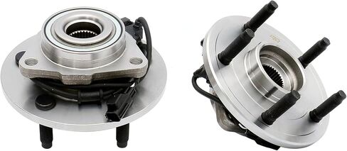 Pair 515073 Front Wheel Bearings Hub Assembly Compatible with 2002 2003 2004 2005 Dodge Ram 1500, 5 Lug w/ABS in Kuwait