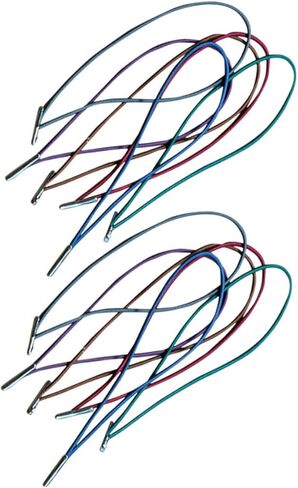 MAGICLULU 12pcs Traveler Spring Bands Elastic Band Book Markers Traveler Elastic Bands Notebook Closure Spring Band for Travel Notebook Spring Bands Book Elastic Strap Fixing Dedicated Metal in Saudi Arabia