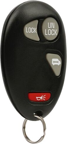 Key Fob Keyless Entry Remote fits Buick Century Regal Rendezvous/Oldsmobile Intrigue/Pontiac Aztek Grand Prix 2001 2002 2003 2004 2005 2006 2007 (L2C0007T) in Saudi Arabia