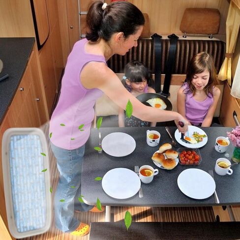 RV AC Filter Replacement, 12.875 x 5.5 RV Air Filters, MERV 6 AC 160g Filter for Cleaner Air 2 in Kuwait