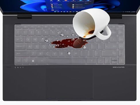 Keyboard Cover Skin for HP 14" Laptop 14-em 14-ep 14z-em000 14-em0047nr 14-ep0097nr 14-ep0063cl 14-ep0033cl, HP Pavilion 14-eh 14-ew 14-ey 14-ek 14-eh0097nr 14t-eh100/eh000 14-ew0010nr 14-ey0047nr in Saudi Arabia
