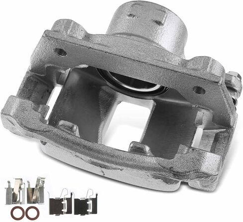 A-Premium Disc Brake Caliper Assembly with Bracket Compatible with Select Lexus Models - IS250 2009-2015, GS300 2006 - Front Left Driver Side in Kuwait