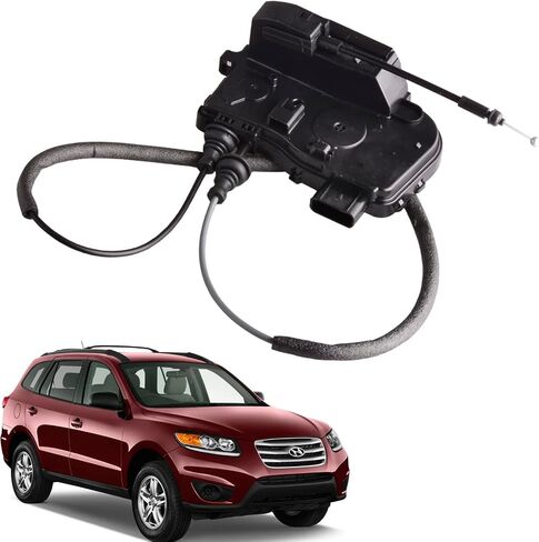 مشغل قفل الباب الأمامي الأيمن متوافق مع Hyundai Santa Fe 2010-2012 استبدال مجموعة مزلاج الباب الجانبي للراكب in Saudi Arabia