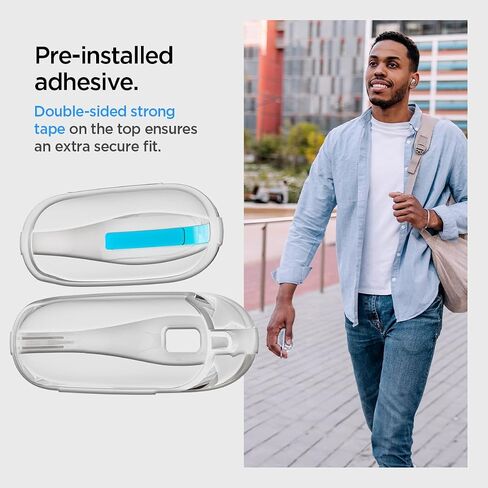Spigen Ultra Hybrid Designed for Beats Studio Buds/Studio Buds+, Beats Studio Buds Plus Case Cover (2021/2023) - Jet White in Saudi Arabia