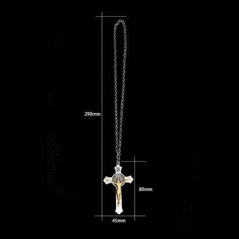 Cross Pendant for Car Rear View Mirror Hanging Ornaments Cross Charm Car Interior Mirror Accessories Decor Ornament Jesus Cross Necklace Men Women Christian Gifts Accessory (Cross+Ring) in Saudi Arabia