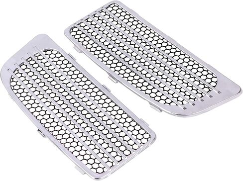 1 Pair Chrome Radiator Grills Lower Fairing Twin Cooled For Harley Touring Electra Glide Street Glide Road Glide Tri Glide Ultra Limited FLHTK 2014-Later in Saudi Arabia