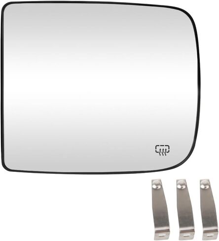 Senzeal Driver Side Lower Mirror Glass Replacement for 2009-2020 Dodge Ram 1500 2500 3500 4500 5500 Towing Mirror Side Convex Lower Mirror Glass 68067731AA (Left Side) in Saudi Arabia