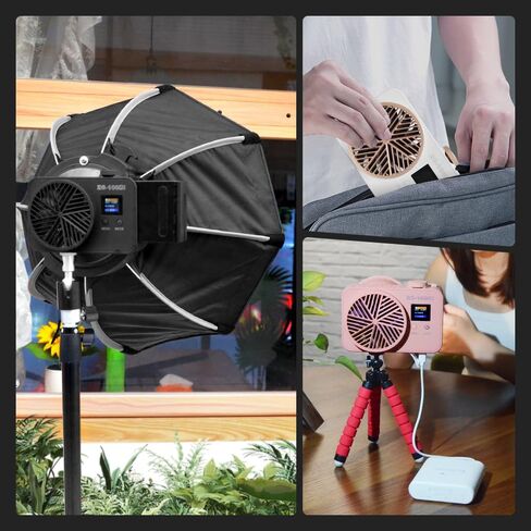 Mini Softbox, Video Light Softbox for ZC-100BI Light Bowens Mount Adapter for Outdoor Shooting Live Streaming (Softbox) in Saudi Arabia