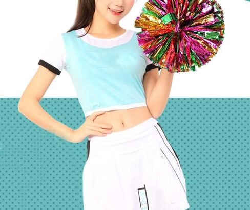 مجموعة من قطعتين من كرات التشجيع الملونة للرياضة والرقص للأطفال والبالغين، متعددة الألوان in Kuwait