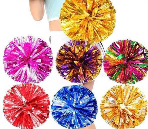 مجموعة من قطعتين من كرات التشجيع الملونة للرياضة والرقص للأطفال والبالغين، متعددة الألوان in Kuwait