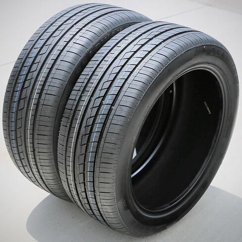 BW668 إطار شعاعي عالي الأداء للشاحنات/سيارات الدفع الرباعي لجميع المواسم -255/50R19 255/50ZR19 255/50/19 255/50-19 نطاق تحميل 107 وات XL 4 طبقات BSW جدار جانبي أسود UTQG 400AA in Kuwait