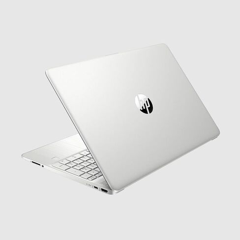 HP Laptop, 15.6" FHD Screen, Intel Core i3-1215U Processor, 16GB RAM, 1TB SSD, HDMI, Webcam, Wi-Fi, Bluetooth, Fingerprint Reader, HDMI, Type-C, Skyerd 128GB NVMe Portable SSD, Windows 11 H,Silver in Saudi Arabia