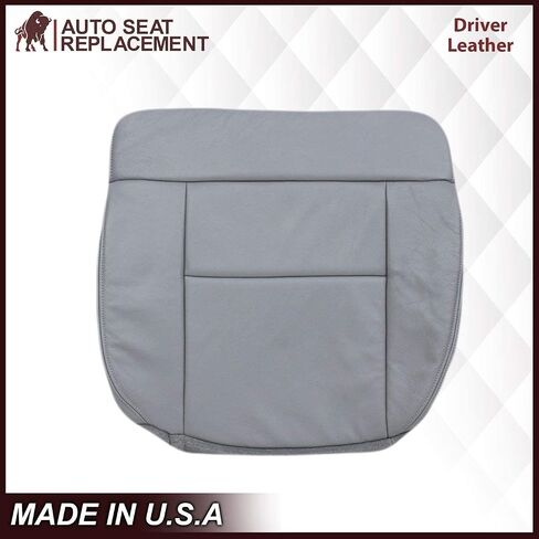 2005 2006 2007 2008 Ford F150 Leather Seat Cover Replacement, Driver & Passenger Bottom Leather Seat Cover for Ford F150 (Medium Pebble Tan, Driver Bottom) in Saudi Arabia