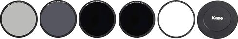 Kase Wolverine 95mm Pro ND Kit II مرشح زجاجي بصري مقوى مقاوم للصدمات يتضمن غطاء عدسة مغناطيسي CPL ND8 ND64 ND1000 وحافظة 95 in Saudi Arabia