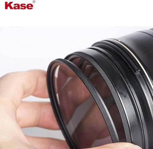 Kase Wolverine 95mm Pro ND Kit II مرشح زجاجي بصري مقوى مقاوم للصدمات يتضمن غطاء عدسة مغناطيسي CPL ND8 ND64 ND1000 وحافظة 95 in Saudi Arabia