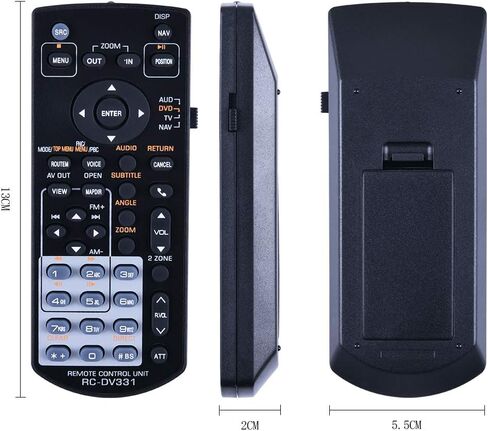 New RC-DV331 Remote Control - fit for Kenwood Navigation System Multimedia Monitor DNX6460BT DNX6020EX DDX616 DNX6160 DDX6046BT DDX516 DNX5160 KVT-516 KVT-696 DDX896 DDX374BT DDX6703s DDX 616 DDX470 in Saudi Arabia
