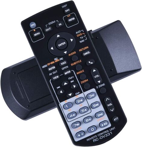 New RC-DV331 Remote Control - fit for Kenwood Navigation System Multimedia Monitor DNX6460BT DNX6020EX DDX616 DNX6160 DDX6046BT DDX516 DNX5160 KVT-516 KVT-696 DDX896 DDX374BT DDX6703s DDX 616 DDX470 in Saudi Arabia