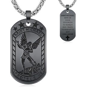 Knights Templar Necklace 925 Sterling Silver Armor of God Necklace Amulet Necklace Christian Jewelry for Men Women in Saudi Arabia
