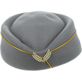 Stewardess Beret Hat Elegant Air Hostess Cap Comfortable and Stylish Flight Attendant Hat for Cosplay Dancing Parties Halloween and Year Celebrations in Kuwait