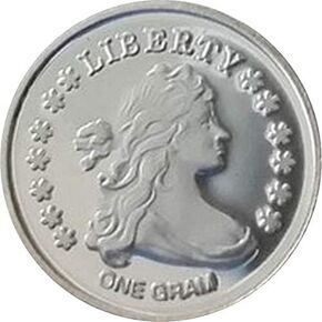 .999 Pure Silver 1 Gram Lapel, Hat Pin, Tie Tack in Saudi Arabia