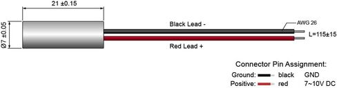 Laser Module VLM-780-03 LPT (IR Dot Laser Module, Class I eye safe, 2.6~6V) in Kuwait