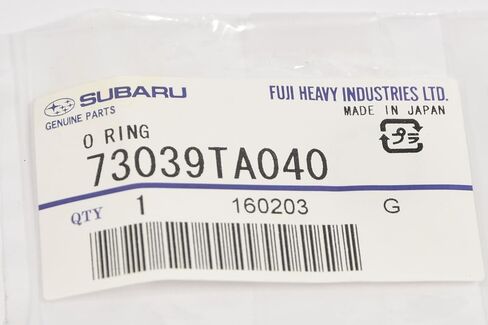 Subaru Air Condition Pressionress Pressure Hose O-Ring 73039T020 Genuine OEM in Kuwait