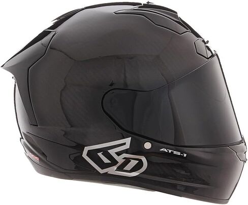 6D HELMETS ATS‑1R Solid Moto Helmet | 3K Carbon Fiber Shell, 5th‑Gen ODS Suspension, Air‑Gap Ventilation & DOT/ECE/FIM Certified in Saudi Arabia