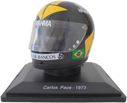 OPO 10 - خوذة Formula 1 متوافقة مع Ferrari F1: Carlos Pace 1973-1/5 Scale - Cas69 in Kuwait