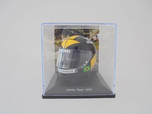 OPO 10 - خوذة Formula 1 متوافقة مع Ferrari F1: Carlos Pace 1973-1/5 Scale - Cas69 in Kuwait