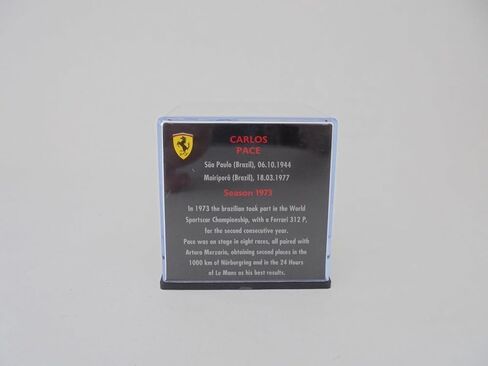 OPO 10 - خوذة Formula 1 متوافقة مع Ferrari F1: Carlos Pace 1973-1/5 Scale - Cas69 in Kuwait