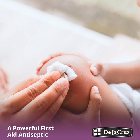 De La Cruz Gentian Violet - Violeta de Genciana - صبغة البنفسجي 1 ٪ من الإسعافات الأولية المطهر ، 1 fl oz in Saudi Arabia