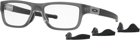 حزمة Oakley Ox8091 Eyeglasses: OX 8091 809102 ساتان رمادي دخان ومجموعة كبيرة من ملحقات المقود الأسود الأسود in Saudi Arabia