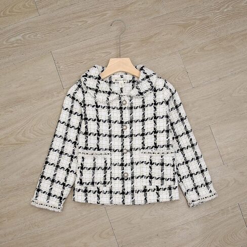 Richie House Girls Girls Skirt 2p مجموعة طويلة الأكمام سترة معطف معطف الحزب تنورة السقوط الزي Rhk3008 in Kuwait