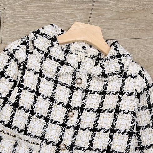 Richie House Girls Girls Skirt 2p مجموعة طويلة الأكمام سترة معطف معطف الحزب تنورة السقوط الزي Rhk3008 in Kuwait