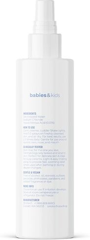 BRIOTECH Babies & Kids Skin Love Soothing Spray, Hypochlorous Acid Spray, Soothe Redness, Bumps & Diaper Irritation, 4 fl oz in Kuwait