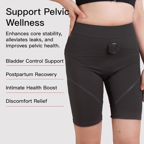 Toning Shorts, Hip Lift & Pelvic Restore Grey for Women in Saudi Arabia