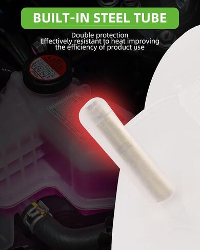 SCITOO 19101-P08-000 Coolant Reservoir Bottle Coolant Overflow Tank Fits For 1992-1995 For Honda Civic 1993-1997 For Honda Civic del Sol in Saudi Arabia