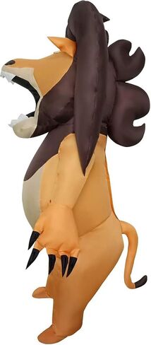 Morph Inflatable Lion Costume for Adults, Funny Blow Up Lion Outfit, Inflatable Animal Costume for Men in Saudi Arabia