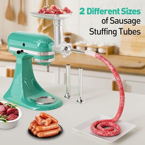 Ice Cream Maker Attachment for KitchenAid Stand Mixer, Ice Cream Bowl Compatible with 4.5Qt and Larger Stand Mixers, Frozen Yogurt Ice Cream & Sorbet Gelato Maker Attachment, 2 Quart, White in Saudi Arabia