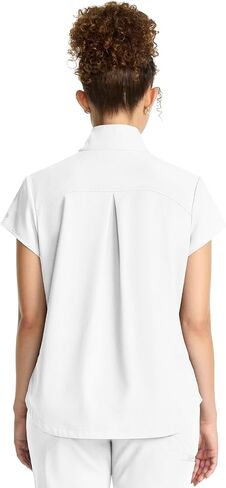 Healing Hands Scrubs for Women Scrub Top with Zip Stand Collar 360° Stretch HH752 in Saudi Arabia