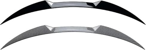 Car Trunk Spoiler Fixed Wind Wing Compatible For Alpha Romeo Juliet Giulia 2015+ Auto Tail Wing Splitter Guard Decoration Wing Accessories(Glossy black) in Saudi Arabia
