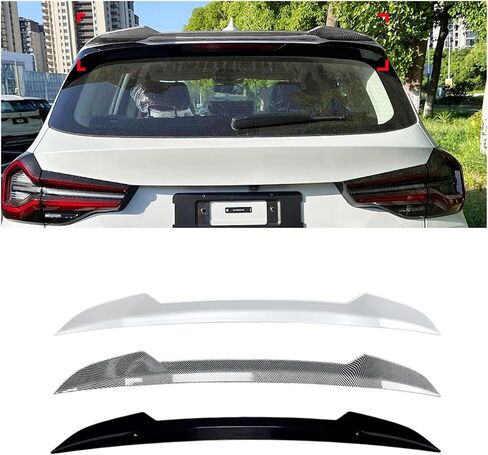 Car Tail Wing Fixed Wind Spoiler Rear Top Wing Compatible For BMW X3 G01 2018-2024 Modified Decoration Accessories(Gloss Black) in Saudi Arabia